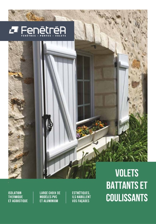 catalogue fenetrea volet battant et coulissant menuiserie videloup